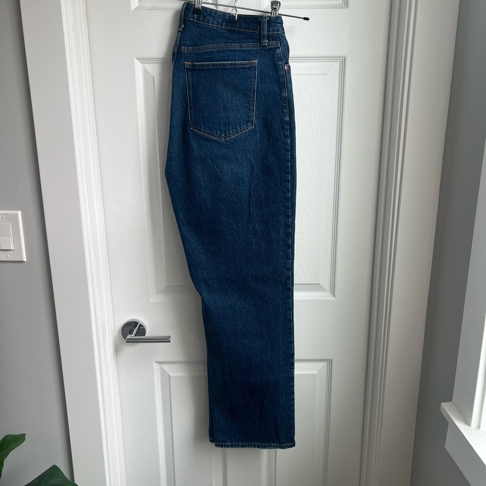 Abercrombie & Fitch Curve Love The Vintage Straight High Rise Jeans